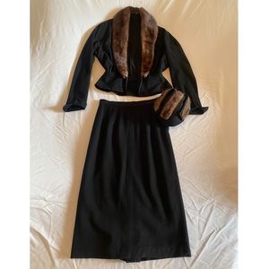 Vintage 1940's Wool Suit